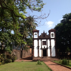 An church in Old Goa